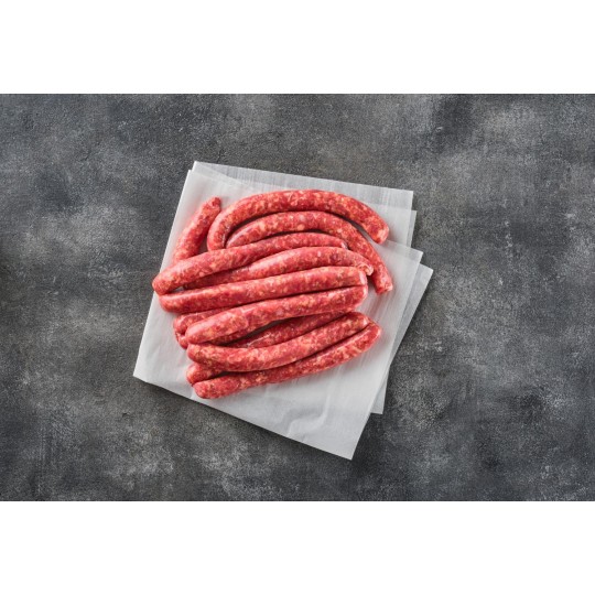 Merguez de boeuf, 500g