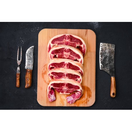 Côte baron d'agneau, 500g